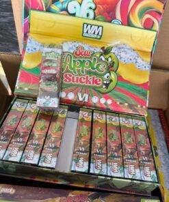 V6 Sour Apple Suckle vape cart